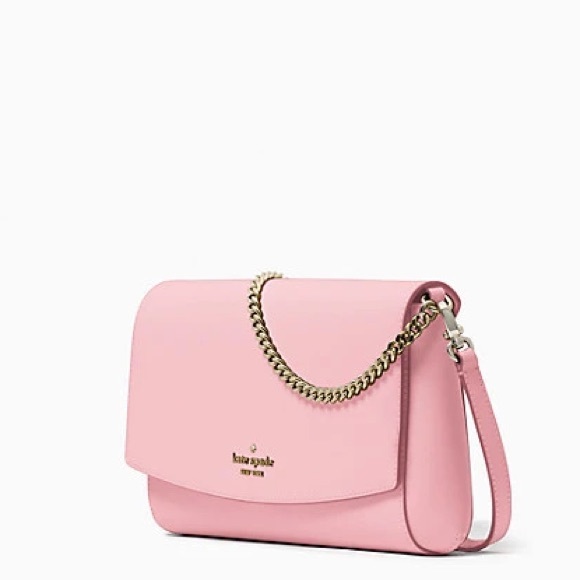Kate Spade Laurel Way Greer Crossbody in Bright Carnation - Picture 4 of 5